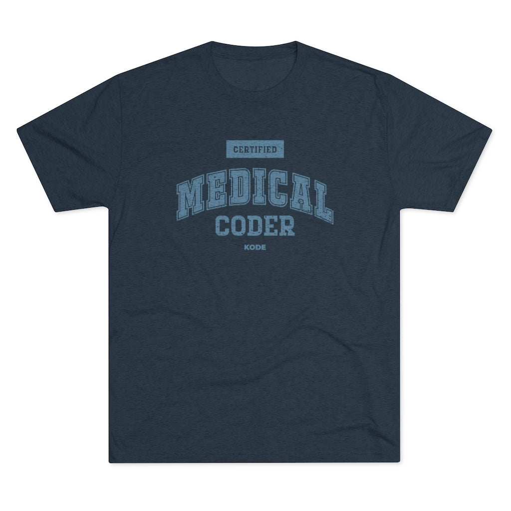Vintage Certified Medical Coder T-Shirt