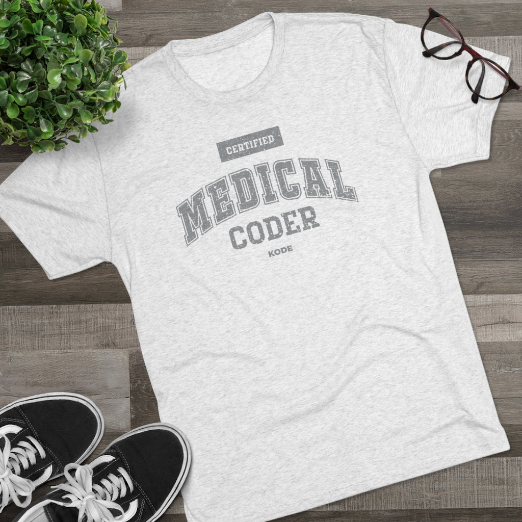 Vintage Certified Medical Coder T-Shirt