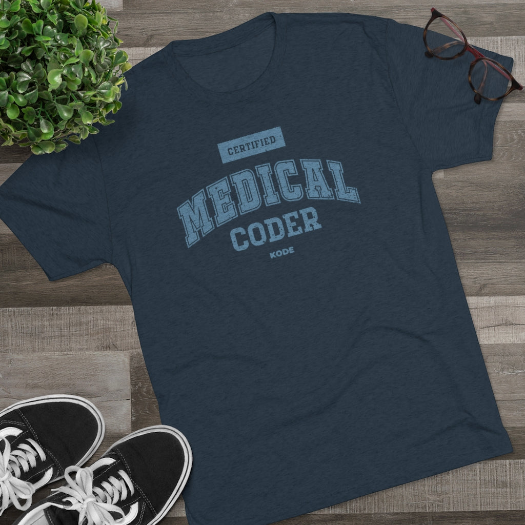 Vintage Certified Medical Coder T-Shirt