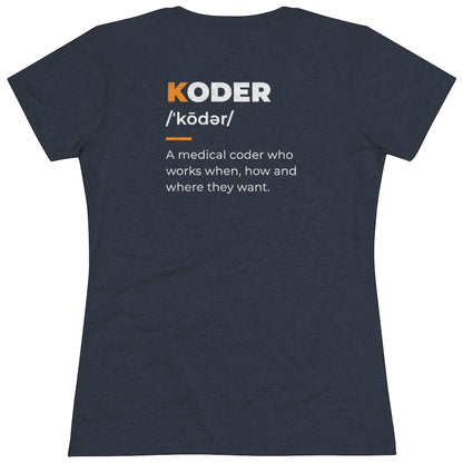 Women's Definition of a KODER T-Shirt